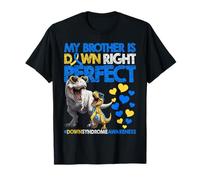 My Brother is Down Right T21 Sensibilisation Parfaite au Syndrome de Down T-Shirt