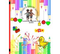 MY BROTHER'S SHAPES ADVENTURE: “coloring book for kids ages 3+, tracing, matching, shapes”.