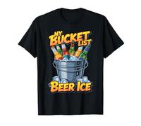 My Bucket List Beer Ice Bar de fête de Routine des buveurs T-Shirt