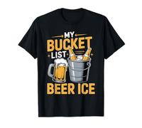 My Bucket List Beer Ice Bar de fête de Routine des buveurs - T-Shirt