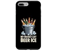 My Bucket List Beer Ice Drinker Routine Party Bar - Coque pour iPhone 7 Plus/8 Plus