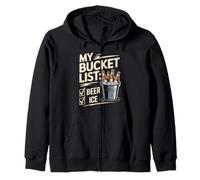 My Bucket List Beer Ice Drinker Routine Party Bar - Sweat à Capuche