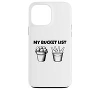 My Bucket List Funny Golf and Beer for Dad Coque pour iPhone 13 Pro Max