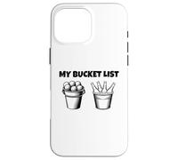 My Bucket List Funny Golf and Beer for Dad Coque pour iPhone 16 Pro Max