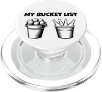 My Bucket List Funny Golf and Beer for Dad PopSockets PopGrip pour MagSafe