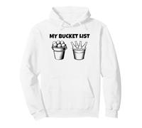 My Bucket List Funny Golf and Beer for Dad Sweat à Capuche