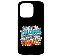 My Calendar Double Booked ME with Chaos Coque pour iPhone 15 Pro