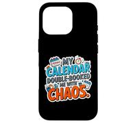 My Calendar Double Booked ME with Chaos Coque pour iPhone 16 Pro