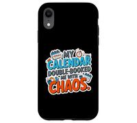 My Calendar Double Booked ME with Chaos Coque pour iPhone XR