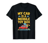 My Car Is Mobile Boîte à jouets Mama Bear Mom Life T-Shirt