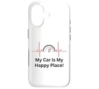 My Car is My Happy Place - Car Guy Racer Auto Mechanic Racer Coque pour iPhone 17