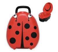 My Carry Potty - Pot de Voyage Coccinelle, Meilleur Siège de Toilette Portable pour les Tout-Petits et les Enfants à Emporter Partout