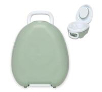 My Carry Potty - Pot de Voyage Vert Pastel, Meilleur Siège de Toilette Portable pour les Tout-Petits et les Enfants à Emporter Partout