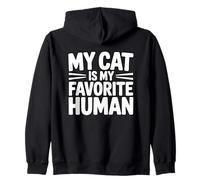 My Cat is My Favorite Human Sweat à Capuche