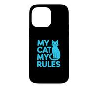 My Cat My Rules Coque pour iPhone 14 Pro Max