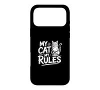 My Cat My Rules Coque pour iPhone 17 Pro Max