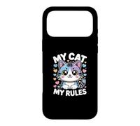 My Cat My Rules Coque pour iPhone 17 Pro Max