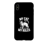 My Cat My Rules Coque pour iPhone XS Max