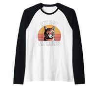 My Cat My Rules Manche Raglan