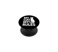 My Cat My Rules PopSockets PopGrip Adhésif