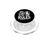 My Cat My Rules PopSockets PopGrip pour MagSafe