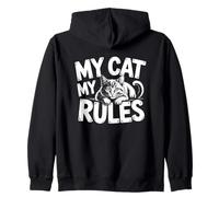 My Cat My Rules Sweat à Capuche