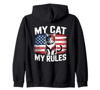 My Cat My Rules Sweat à Capuche