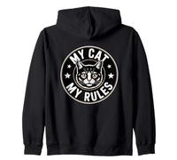 My Cat My Rules Sweat à Capuche
