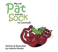My cat Pat and the Sock he snatched!