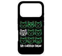 My Cattitude Today Cool Kitty Face Icons Teenage Emotions Coque pour iPhone 17 Pro