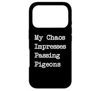 My Chaos Impresses Passing Pigeons Humour de jonglage drôle Coque pour iPhone 17 Pro