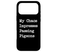 My Chaos Impresses Passing Pigeons Humour de jonglage drôle Coque pour iPhone 17 Pro Max