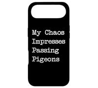 My Chaos Impresses Passing Pigeons Humour de jonglage drôle Coque pour iPhone Air