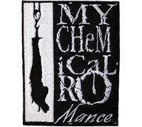My Chemical Romance - Galgenmann - Ecusson à repasser, tissu tissé RO12889 (taille unique) (Noir/Blanc)