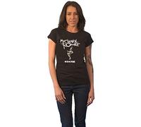 My Chemical Romance T Shirt The Noir Parade Officiel Femme Skinny Fit Noir Size M