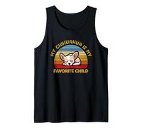 My Chihuahua Is My Favorite Child - Funny Retro Débardeur