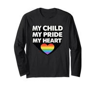 My Child My Pride My Heart Support pour Parents LGBTQ Manche Longue