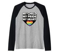 My Child My Pride My Heart Support pour Parents LGBTQ Manche Raglan