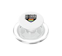 My Child My Pride My Heart Support pour Parents LGBTQ PopSockets PopGrip pour MagSafe
