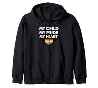 My Child My Pride My Heart Support pour Parents LGBTQ Sweat à Capuche