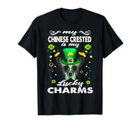 My Chinese Crested Dog is My Lucky Charm St Patricks Day T-Shirt