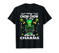 My Chow Chow is My Lucky Charm Funny Dog St Patricks Day T-Shirt