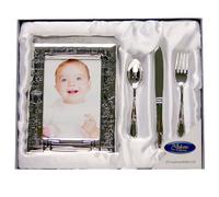 My Christening Day Chritening Gift Set, Frame Knife Fork & Spoon