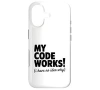 My Code Works ! (I Have No Idea Why) Programmateur Amusant Coque pour iPhone 17