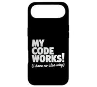 My Code Works ! (I Have No Idea Why) Programmateur Amusant Coque pour iPhone Air