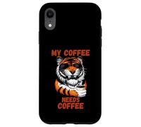 My Coffee Needs Coffee Lover Funny Coque pour iPhone XR
