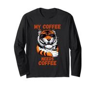 My Coffee Needs Coffee Lover Funny Manche Longue