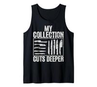 My Collection Cuts Couteau Plus Profond Débardeur