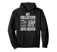 My Collection Cuts Couteau Plus Profond Sweat à Capuche
