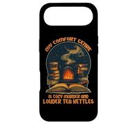 My Comfort Genre is Cozy Murder and Louder Tea Kettles Coque pour iPhone Air